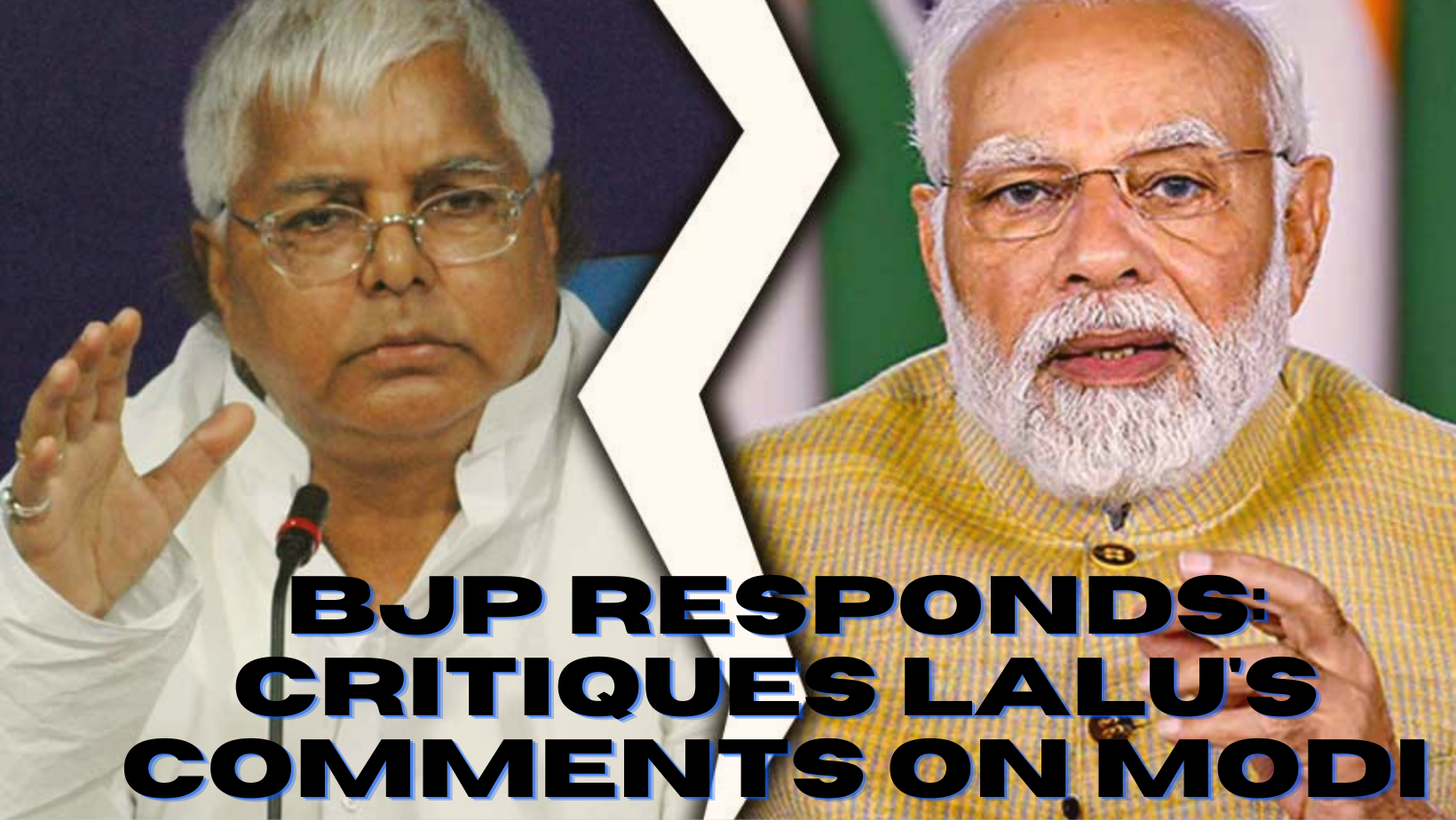 BJP Indian Team Criticizes Lalu's Remarks on Modi