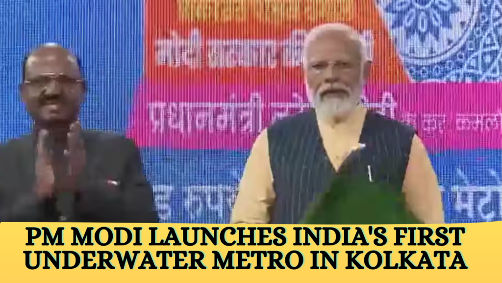 PM Modi Launches India’s First Underwater Metro in Kolkata